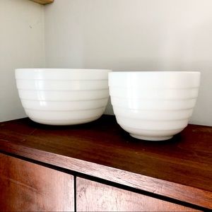 Pyrex Westinghouse set mixing bowls